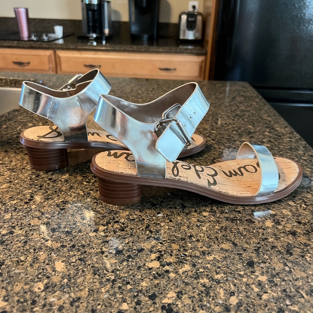 Sam Edelman Silver Sandals
